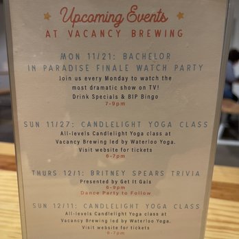 Vacancy Brewing - Breweries Near Me - Austin, Texas