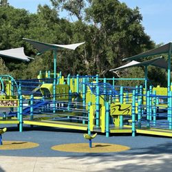 Ed Zorinsky Lake & Recreation Area - New playground take road near water park off of 156th.