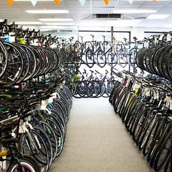 Brands Cycle and Fitness - Middle Aisle