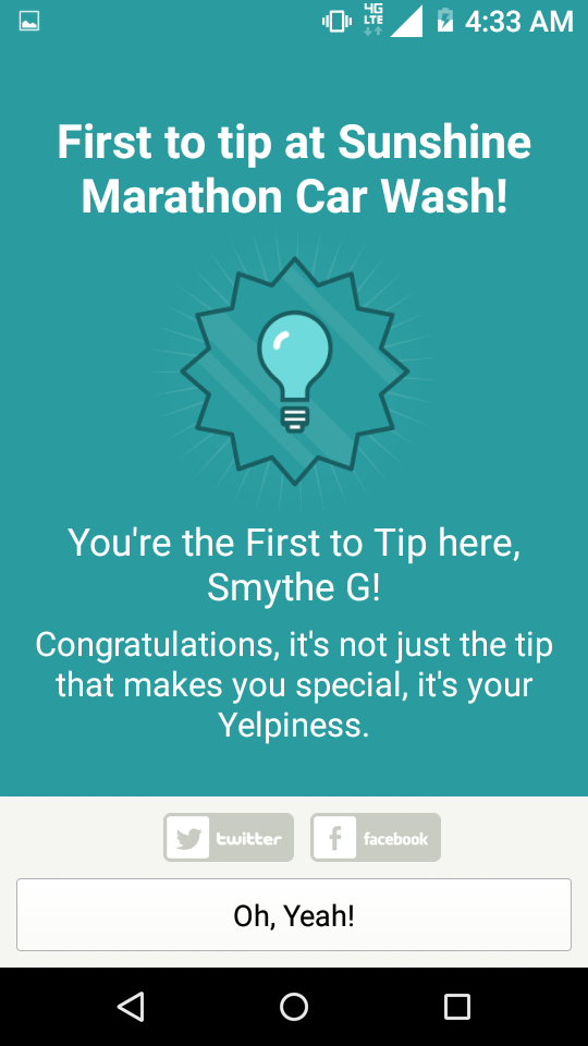 SUNSHINE MARATHON CAR WASH 12995 Biscayne Blvd, North Miami, Florida