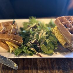 BLT Waffle Sandwich
