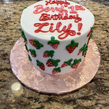 Sara's Sweets Bakery - 1st birthday cake - Berry first birthday theme - Bakeries Near Me - Grand Rapids, Michigan Sara's Sweets Bakery - 1st birthday cake - Berry first birthday theme - Bakeries Near Me - Grand Rapids, Michigan