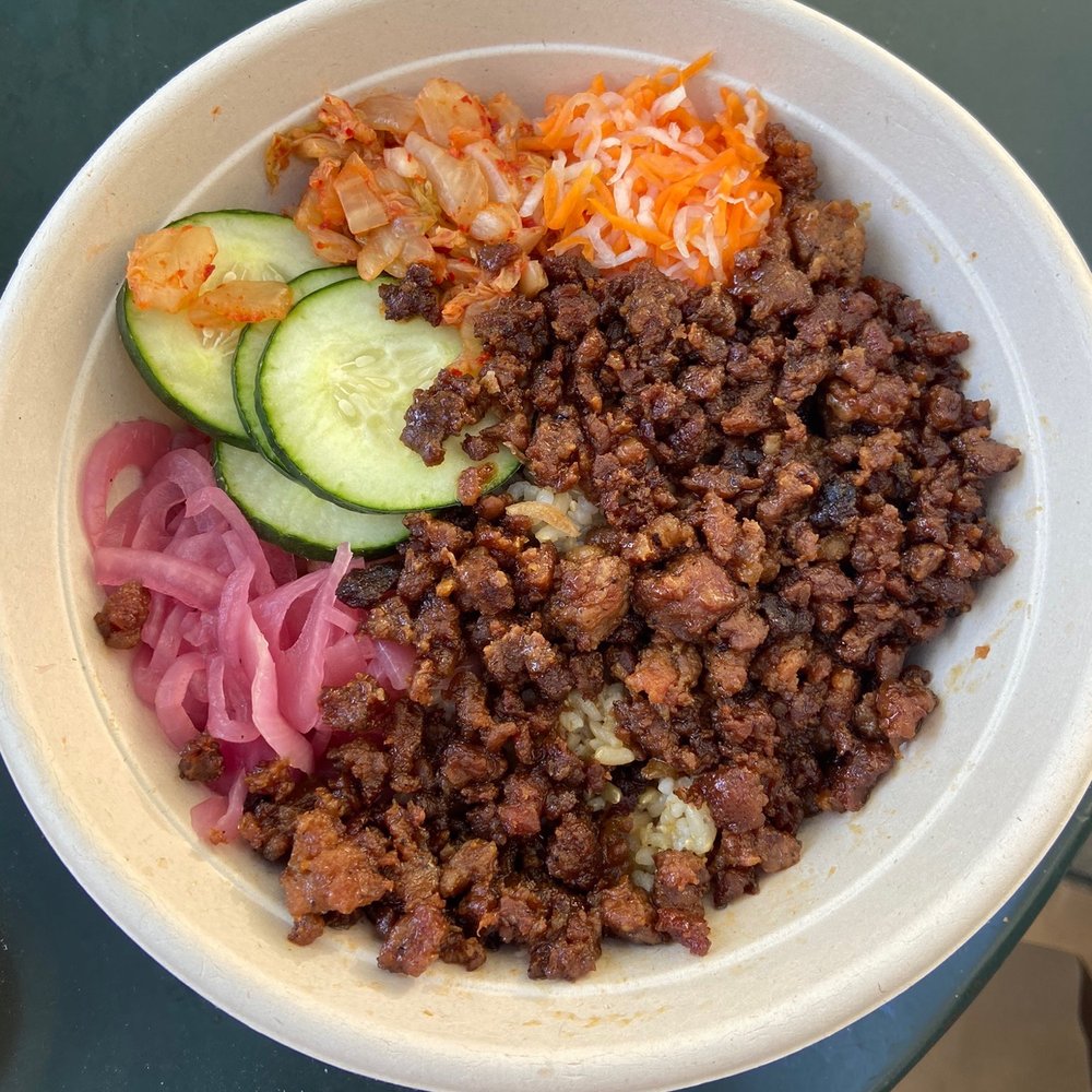 JoJu - #5B. Caramel Pork Bowl - Sandwiches Near Me - New York, New York JoJu - #5B. Caramel Pork Bowl - Sandwiches Near Me - New York, New York