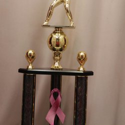 Trophies by Leon - Cancer awareness trophies.