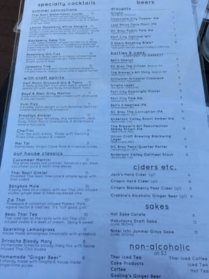 Menu photo 5 Beau Thai - Mount Pleasant Washington, DC, DC Menu photo 5 Beau Thai - Mount Pleasant Washington, DC, DC