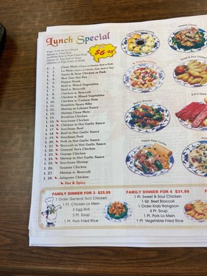Menu photo 1 Ling Express Brandon, FL