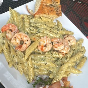 Revolution Pizza Shop - Penne pasta with pesto and add shrimp! - Pizza Near Me - Luquillo Beach, Puerto Rico Revolution Pizza Shop - Penne pasta with pesto and add shrimp! - Pizza Near Me - Luquillo Beach, Puerto Rico