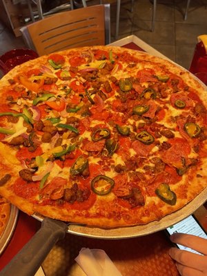 Red Zeppelin Pizza by null