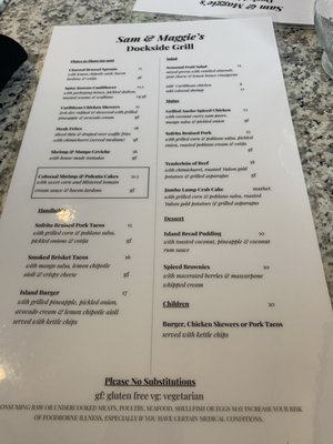 Menu photo 3 Sam & Maggie's Dockside Grill Pasadena, MD Menu photo 3 Sam & Maggie's Dockside Grill Pasadena, MD