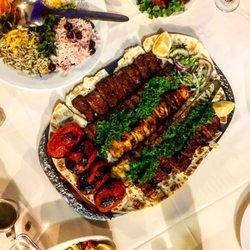 Chatanooga Restaurant - All the meat and rice. Love this authentic Persian spot.