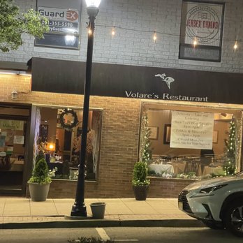 Volares - a car parked in front of a restaurant - Italian Near Me - Rutherford, New Jersey