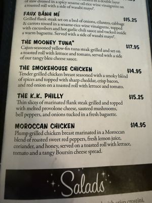 Menu photo 1 Lulu Cafe and Bar Milwaukee, WI Menu photo 1 Lulu Cafe and Bar Milwaukee, WI