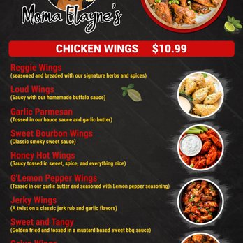 Moma Elaynes - the menu for moma elaynes - Soul Food Near Me - Florissant, Missouri Moma Elaynes - the menu for moma elaynes - Soul Food Near Me - Florissant, Missouri