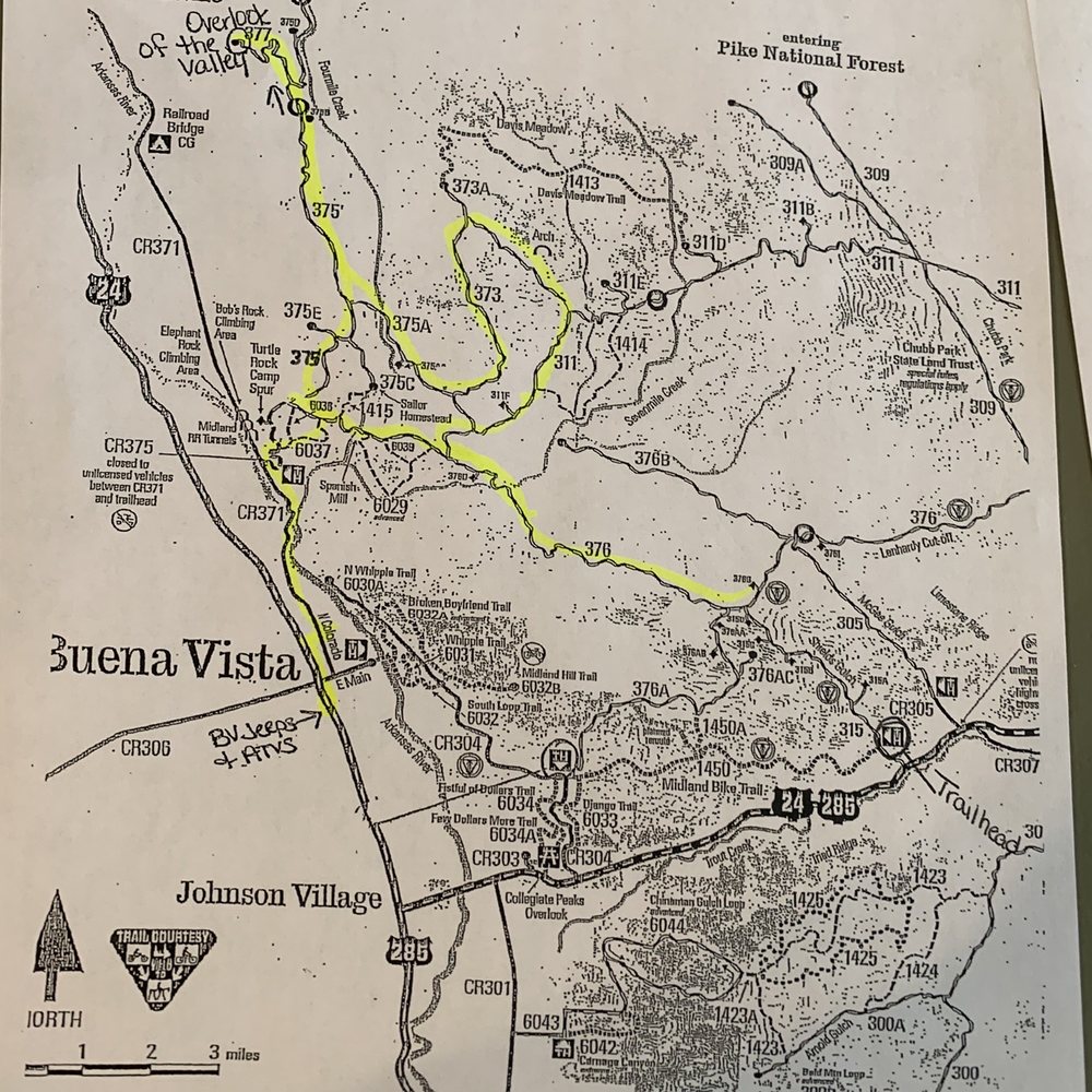 BV Jeeps - Atv sample Route - ATV Rentals/Tours Near Me - Buena Vista, Colorado