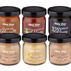 Honey Acres - 1.5oz varietal honey jars and honey spreads. We have a variety of flavors and you can see them all on our website: www.honeya...