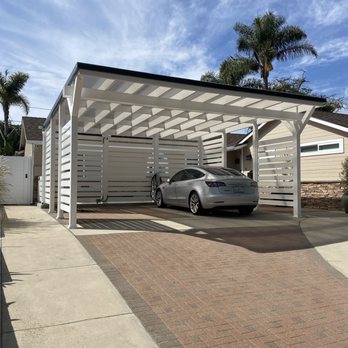 Vinyl Concepts - Covered carport - Fences & Gates Near Me - Thousand Oaks, California Vinyl Concepts - Covered carport - Fences & Gates Near Me - Thousand Oaks, California