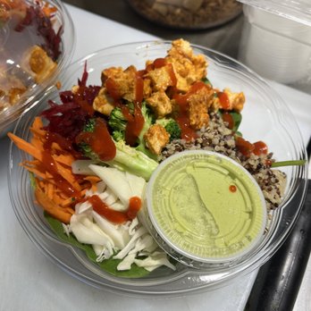 Garden Plate - Spicy tofu quinoa - Salad Near Me - Baltimore, Maryland