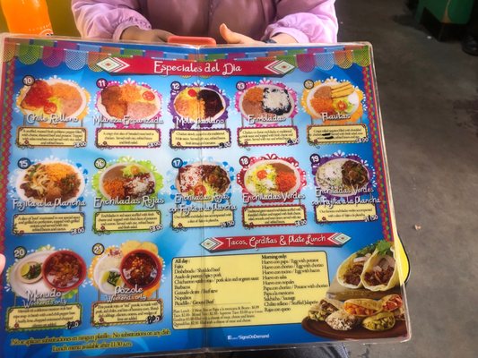 Menu photo 1 Nopalitos Dona Maria Houston, TX