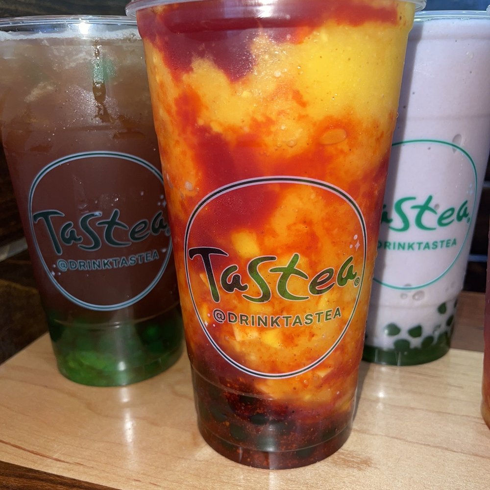 Tastea  - Sunset Peach/Chamango/Taro Fantasy - Bubble Tea Near Me - Temecula, California