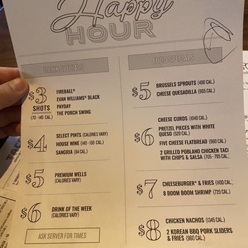 The Brass Tap - Prosper - Happy Hour menu!!! - Beer Bar Near Me - Prosper, Texas