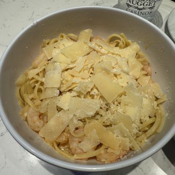 The Oyster Bar - Shrimp linguine with white wine garlic - Bars Near Me - Stateline, Nevada