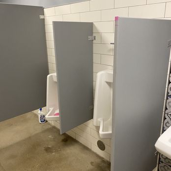 Mia’s Cantina - Urinals with privacy dividers - Cocktail Bars Near Me - Wheeling, Illinois