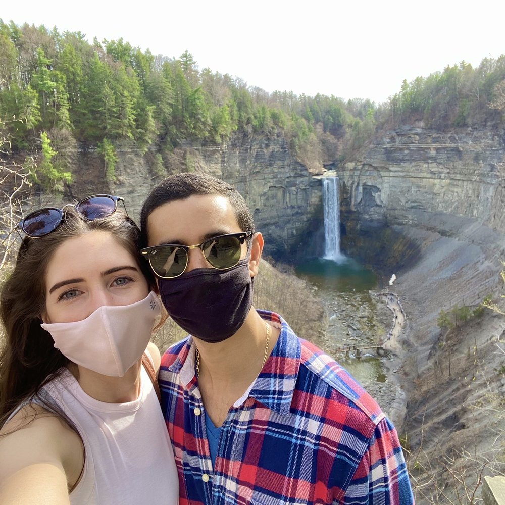 Taughannock Falls State Park - Upper trail falls lookout - Hiking Near Me - Trumansburg, New York
