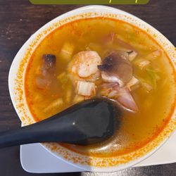 Lin's Asian Cuisine - Tom Yan Shrimp Soup