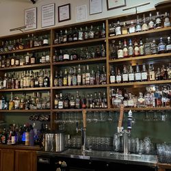 Elkhorn Tavern - Whiskey selection