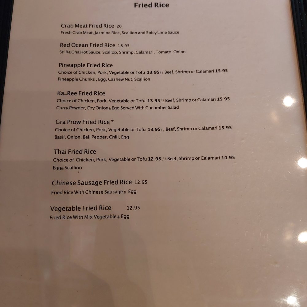 Ridge Thai - Menu Page 3 - Thai Near Me - Ridgewood, New Jersey