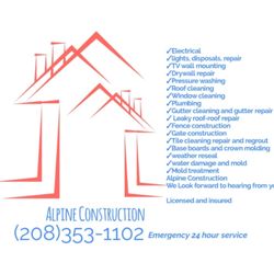 Alpine home care & Repairs