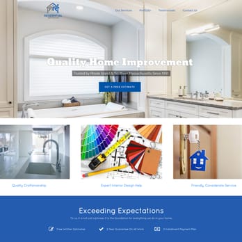 Company 50 - Recent website design for Residential Remodeling in Woonsocket, RI - Web Design Near Me