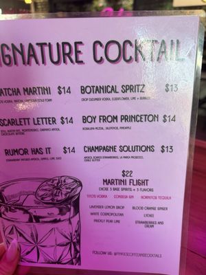 Menu photo 5 Pinkies Coffee And Cocktails Dallas, TX Menu photo 5 Pinkies Coffee And Cocktails Dallas, TX
