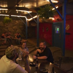 Broadway's - Downstairs outside patio.