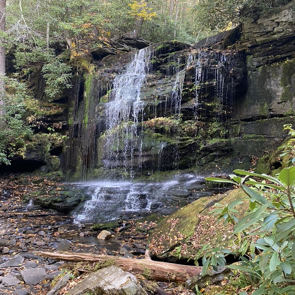 Neversink River Unique Area - View Of Mullet Falls - Hiking Near Me - Rock Hill, New York