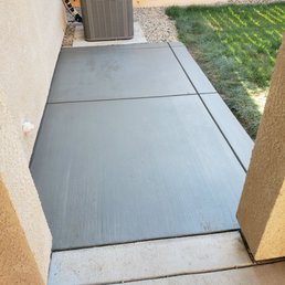 crisp concrete. crisp concrete.