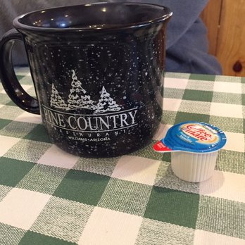 Pine Country Restaurant - Giant coffee mugs (also for sale at the register) - Breakfast & Brunch Near Me - Williams, Arizona