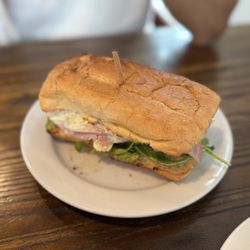 eb flo coffeehouse - Club baguette