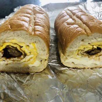 Wedge Inn - Sausage, Egg, and Cheese Sandwich - Fast Food Near Me - Stamford, Connecticut