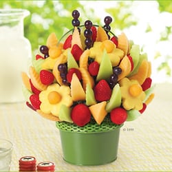 Edible Arrangements - Our "Delicious Fruit Design" available for pick any time, always fresh.