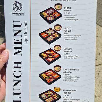 Shiroshi - Menu (May 2026) - Japanese Near Me - Toronto, Ontario Shiroshi - Menu (May 2026) - Japanese Near Me - Toronto, Ontario
