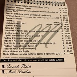 Il Mastroianni - Menu