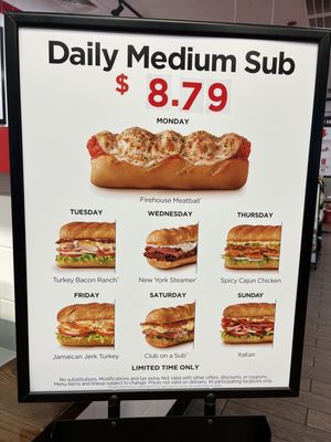 Menu photo 2 Firehouse Subs East Ridge, TN