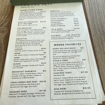 Moena Cafe Daybreak - Menu - Hawaiian Near Me - South Jordan, Utah Moena Cafe Daybreak - Menu - Hawaiian Near Me - South Jordan, Utah