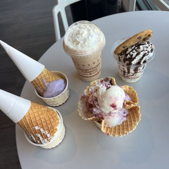 Orange County Creamery - Espresso Shake Taro Cherry swirl Cookie Sundae chip cookie - Ice Cream & Frozen Yogurt Near Me - Dana Point, California Orange County Creamery - Espresso Shake Taro Cherry swirl Cookie Sundae chip cookie - Ice Cream & Frozen Yogurt Near Me - Dana Point, California