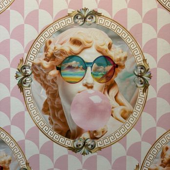 Bareburger - Vibe inside / bathroom wallpaper - Burgers Near Me - Columbus, Ohio