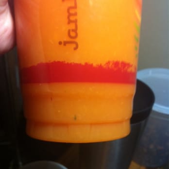 Jamba - Some green things in my orange carrot juice T.T - Juice Bars & Smoothies Near Me - Rosemead, California