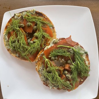 Mo' Brunch & Brews - Salmon Bagel lox made with carrots - Breakfast & Brunch Near Me - Houston, Texas Mo' Brunch & Brews - Salmon Bagel lox made with carrots - Breakfast & Brunch Near Me - Houston, Texas