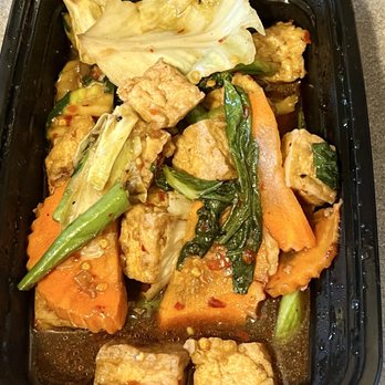 Happy Thai - 4/10/26 Pad Pak with tofu - Thai Near Me - Fairfax, Virginia Happy Thai - 4/10/26 Pad Pak with tofu - Thai Near Me - Fairfax, Virginia