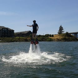 Gorge Flyboard - My first time out.